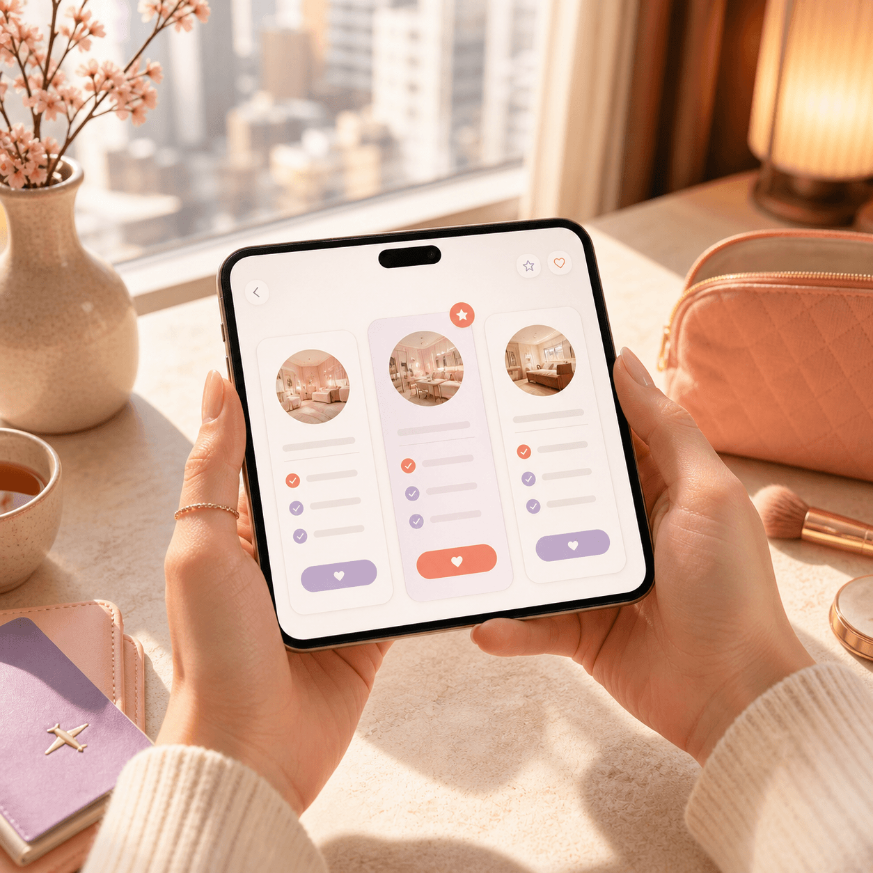 在收件箱里比较报价。